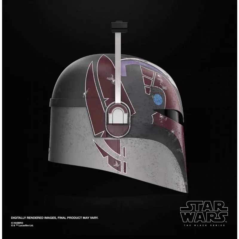 Figura de acción original de Hasbro Star Wars THE BLACK SERIES SABINE WREN, modelo de figura de acción con casco que puede ser usado por una persona real