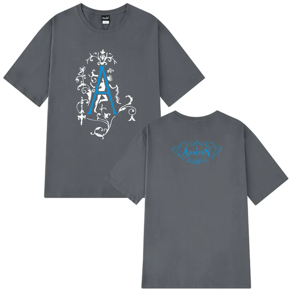 أديسون راي موضة الجرافيك تي شيرت الرجال النساء Harajuku تي شيرت قصيرة الأكمام الجمالية العصرية عادية وعالية الجودة تي شيرت #5