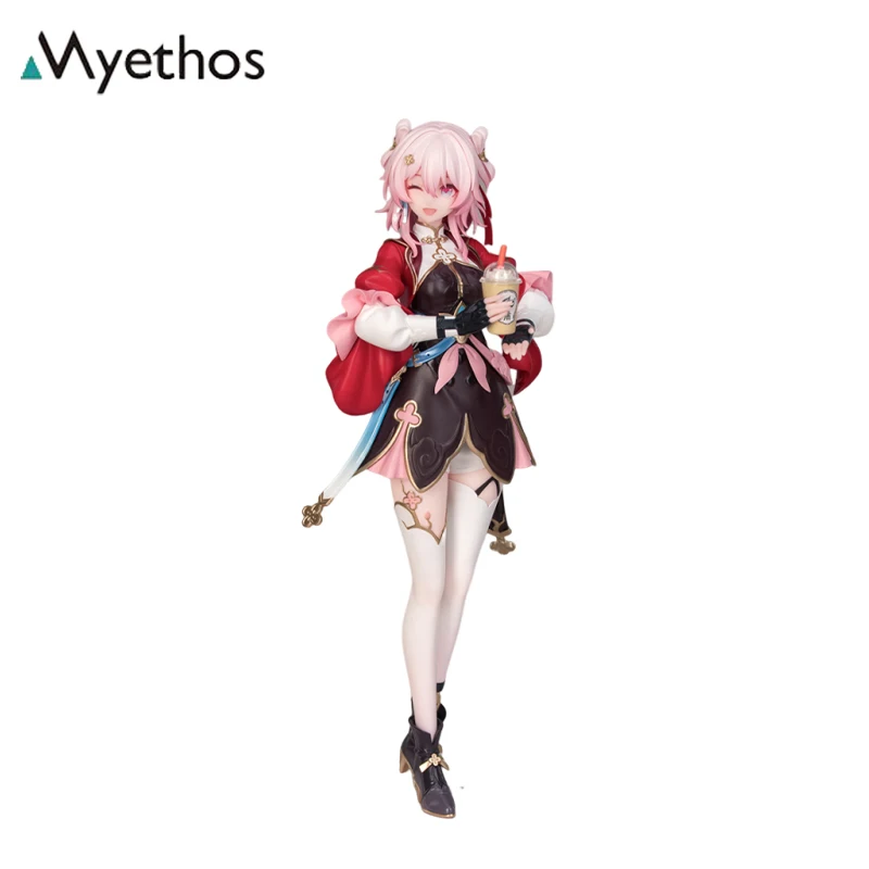الأسهم الأصلية Myethos Honkai: ستار السكك الحديدية 7 مارس PVC 20.7 سنتيمتر أنيمي الشكل تحصيل نموذج دمية تمثال حلية الهدايا #1