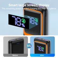 QOOVI 20000mAh batterie externe grande capacité de batterie PD 22.5W charge rapide chargeur Portable pour Samsung iPhone Xiaomi 2