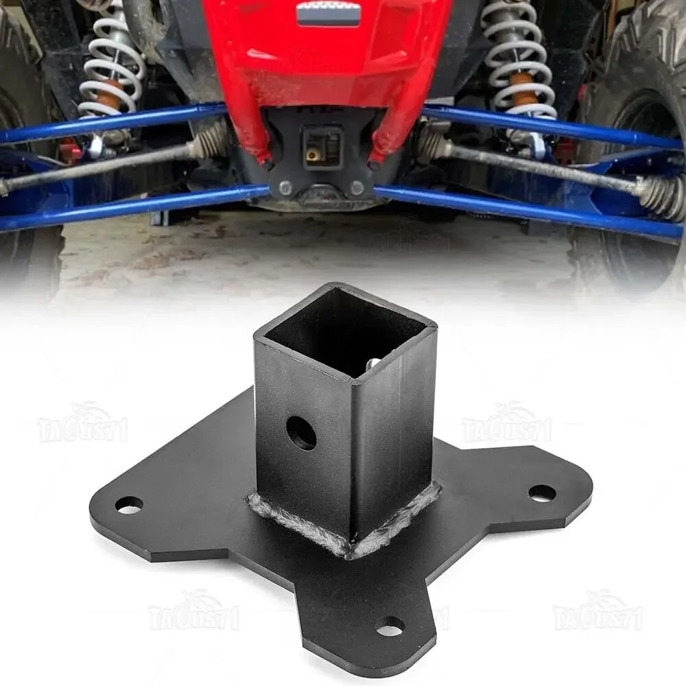 

Fits 2014-2024 Polaris RZR XP 1000 Steel Rear 2" Trailer Hitch Receiver Trailer