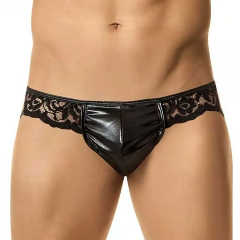 

Breathable Fem Boy Pantys Lace Buttocks Hollow Thongs Ultra-Low Sexy Tоy Mens Sissy Panties Gay Clothes Transparent Mini Tangas