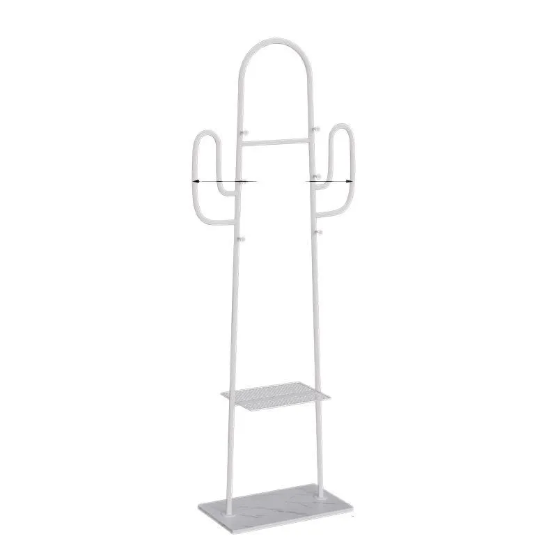 

Nordic light luxury coat rack floor-to-ceiling household multi-functional hanger creative cactus drying rack living room hanger