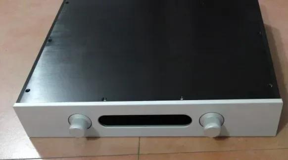 DIY-Verstärkergehäuse 430 x 80 x 358 mm 4308 Vollaluminium-Verstärkergehäuse/Vorverstärkergehäuse/AMP-Gehäuse/Vorverstärkergehäuse/DIY-Box