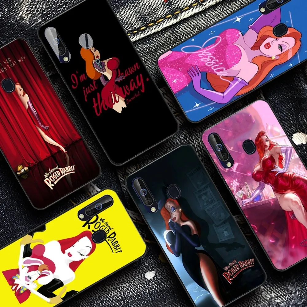 J-Jessica R-Rabbit Sexy Phone Case For Samsung A 10 11 12 13 20 21 22 30 31 32 40 51 52 53 70 71 72 73 91 13 Shell