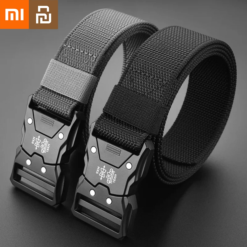 

Xiaomi Youpin Tactical Waist Belt - Durable Automatic Buckle Perfect for Outdoor Adventures Unisex Accessories for Men and Women