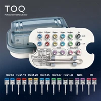 Herramientas de destornillador de alta calidad, llave dinamométrica para implante Dental, trinquete de 10-70NCM con controladores y Kit de llaves