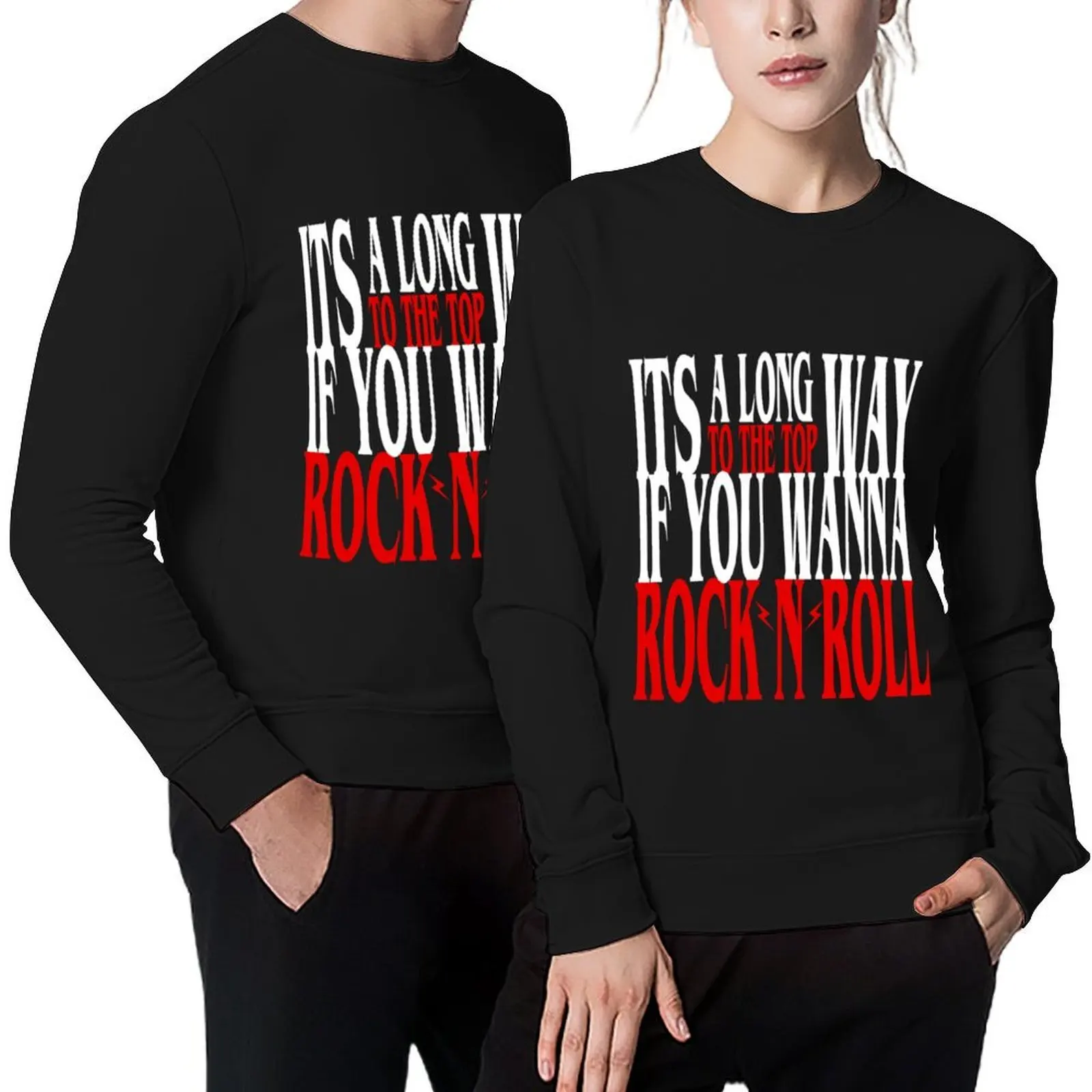 

AC_DC Pullover men's winter sweater mens designer clothes mens clothes japanese style oversize sweatshirt