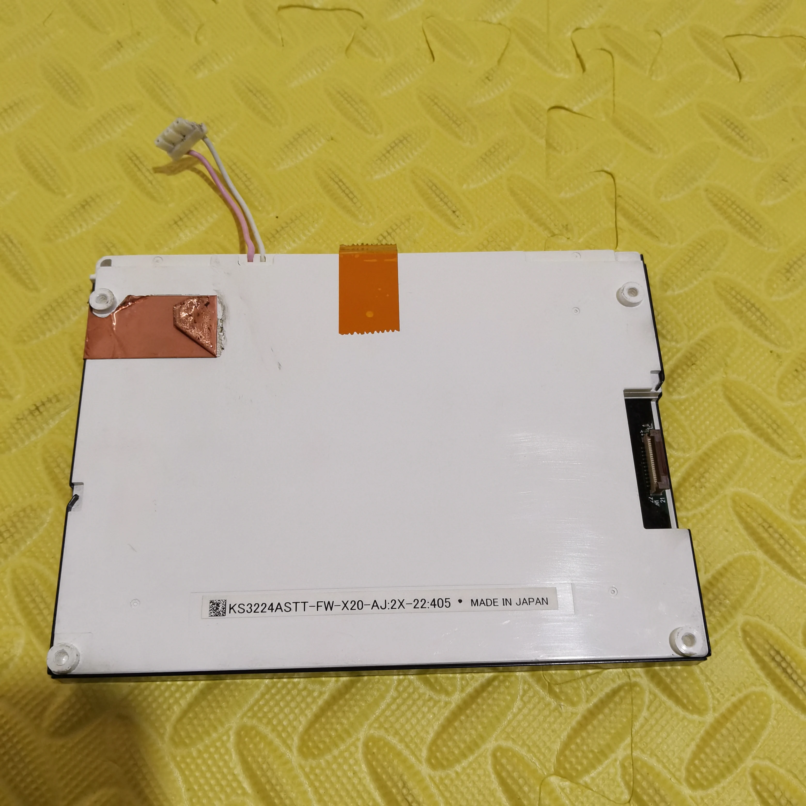 Layar Panel LCD Layar 5.7 Inci Asli KS3224ASTT-FW-X20 320 × 240