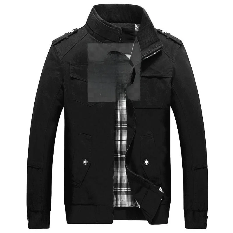 

Мужская куртка Waed с воротником-стойкой, молодежная, осенняя, без бренда, длина 7/8, весенняя