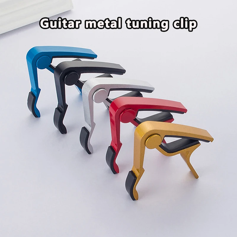 Metal Transposing Clip For Guitar CAPO Transposing Clip For Electro Acoustic GuitarUkelele Transposing Clip