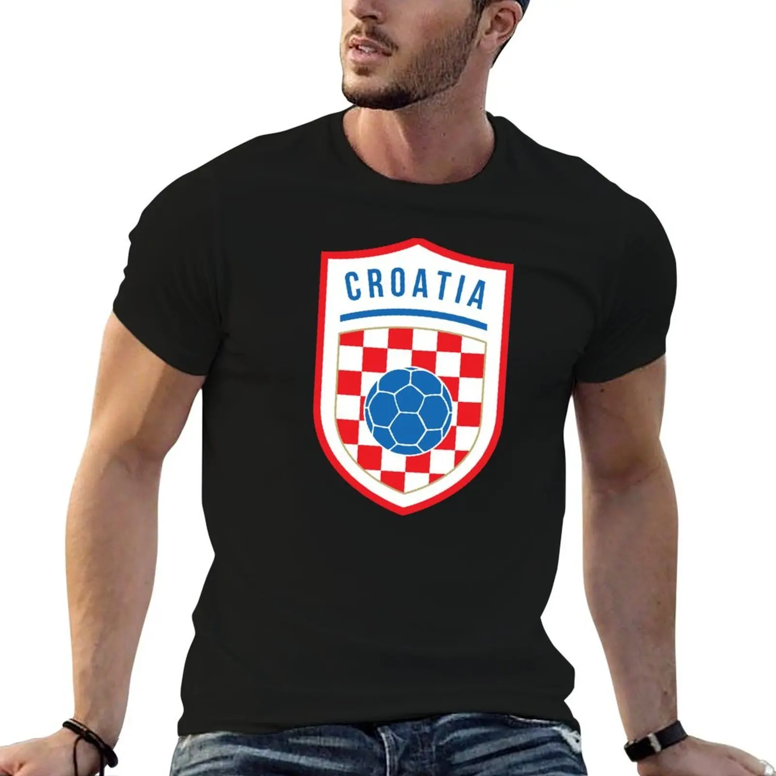

Croatia / Hrvatska T-Shirt essential t shirt t shirts for man slim fit funny t shirts man T-Shirt