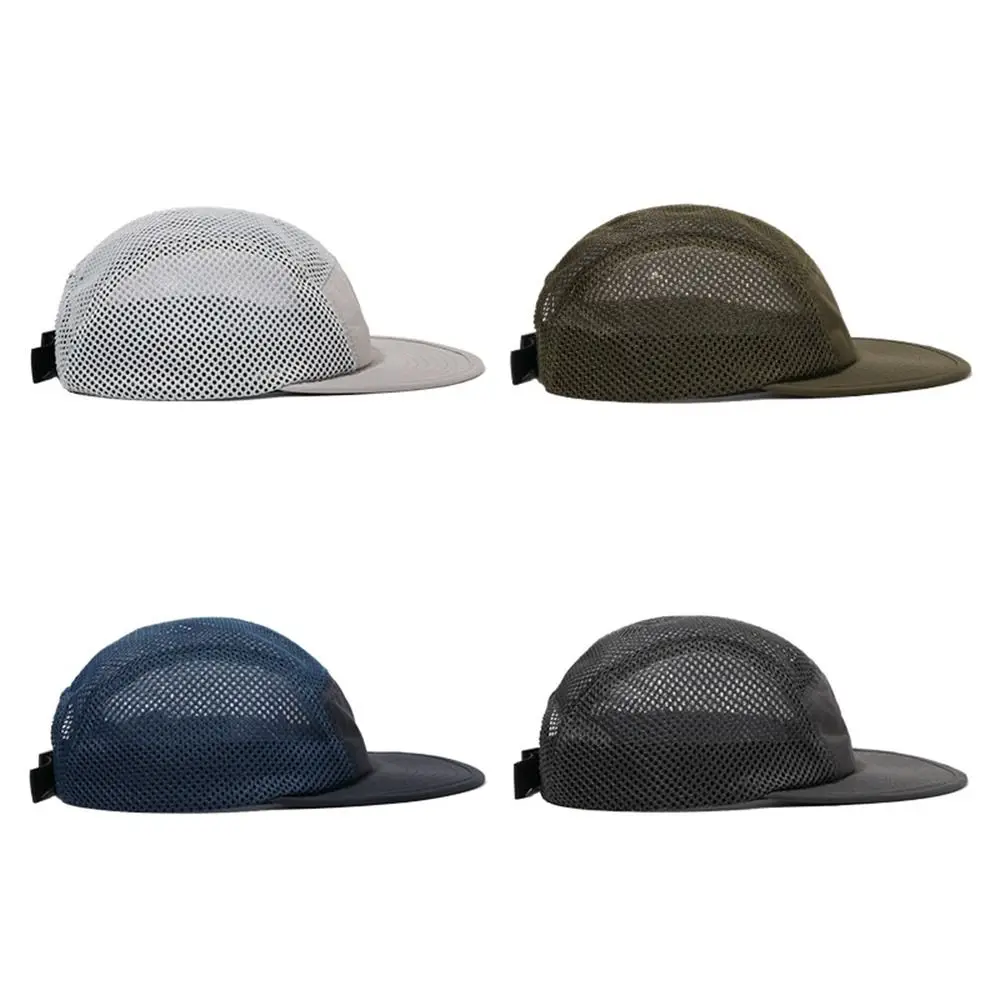 

Elegant Hollow Mesh Baseball Caps INS Quick Dry Visors Hats Breathable Adjustable Men Fishing Caps All-match