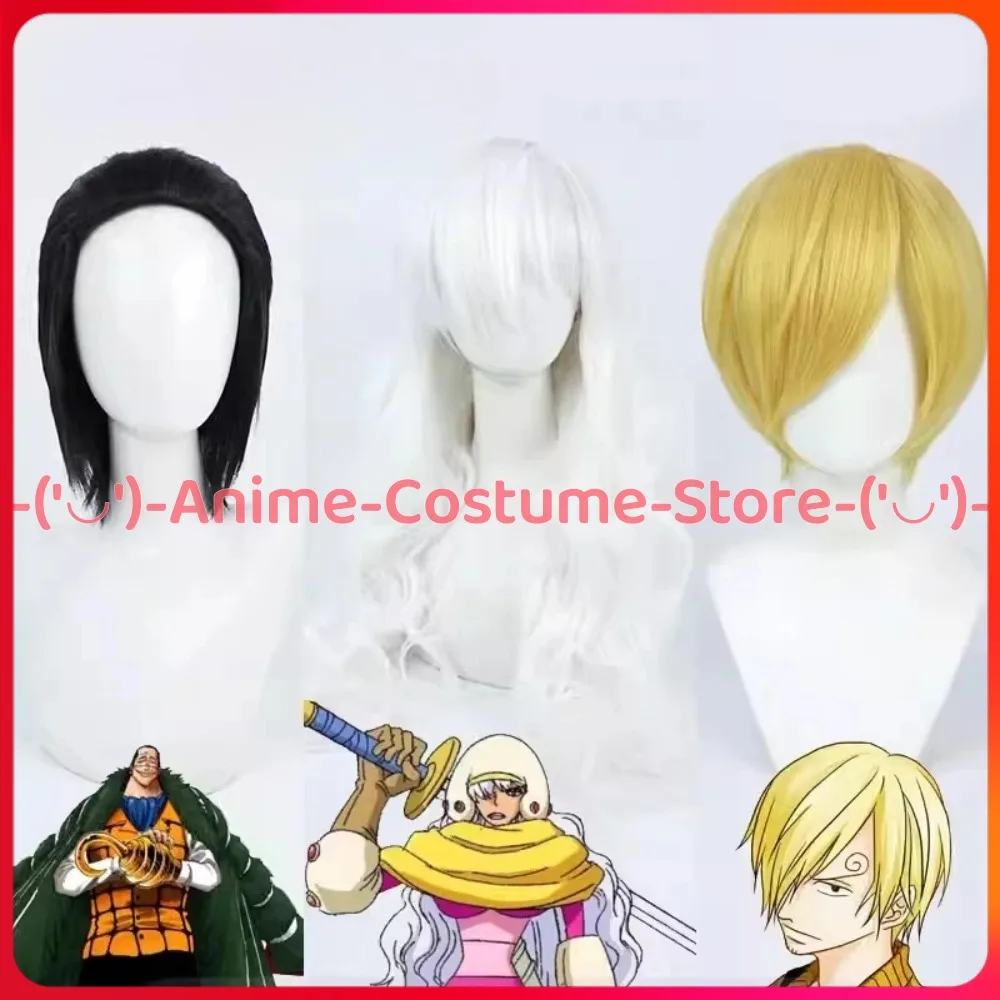 

OP VinSmoke Sanji Sir Crocodile Shichibukai Smoothie Косплей Парик Аниме Игровой Персонаж Карнавальный Вечерние Костюм Парики Синтетические Волосы