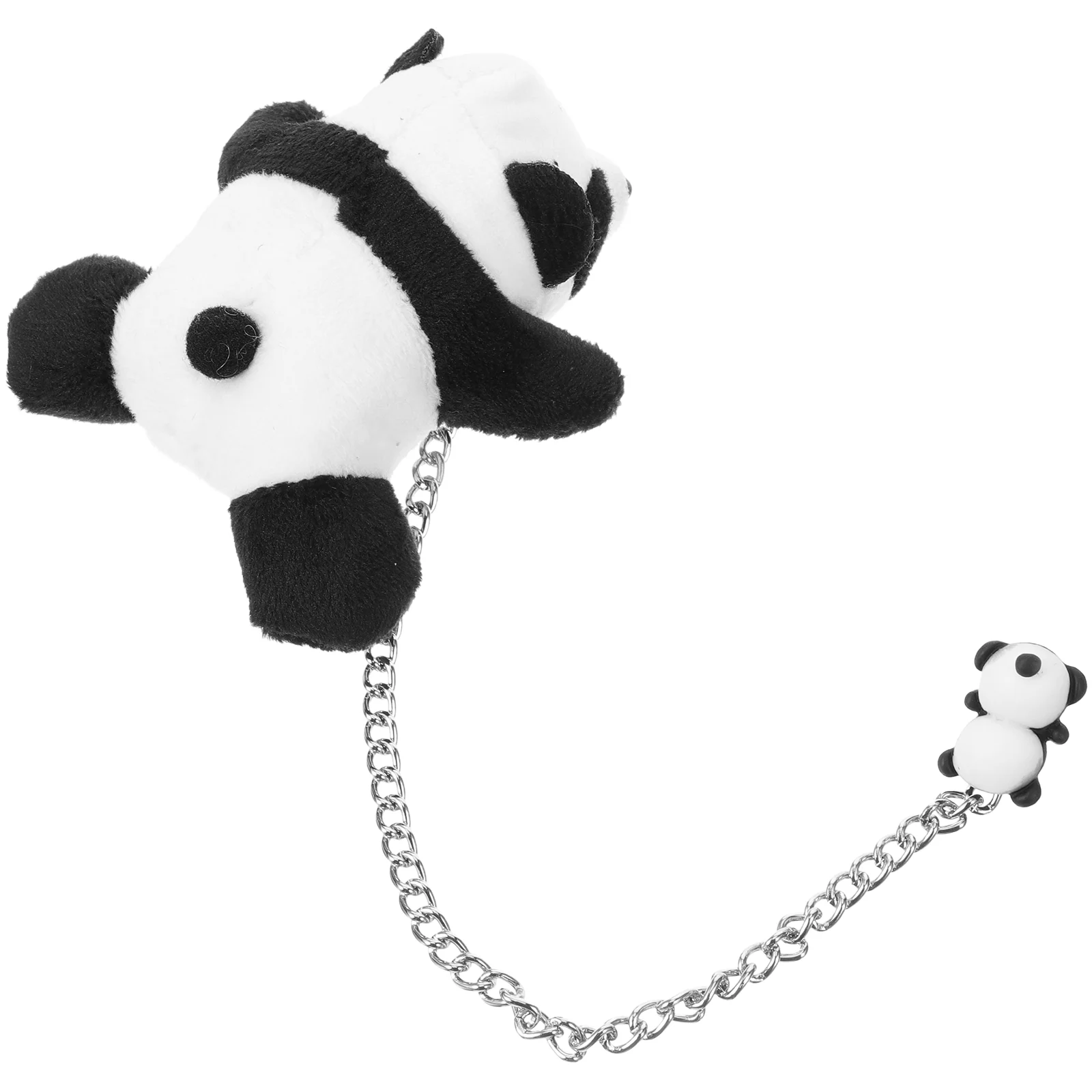 

Gift Shoe Chain Panda Gifts Three-dimensional Charm Charms Jewelry Plush Clog Chains Lace Women's Shoelace Personalized