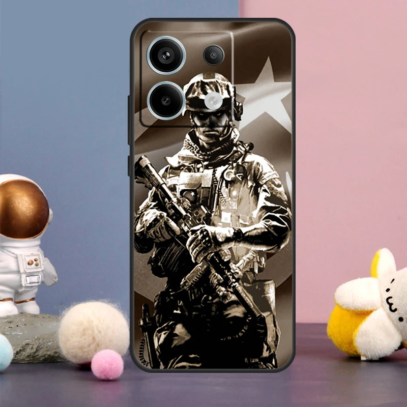  Military Army Special Forces Cover For Xiaomi Redmi Note 13 12 11 9 10 Pro 12S 11S 10S 9S Redmi 13 12 10C 12C 13C Case