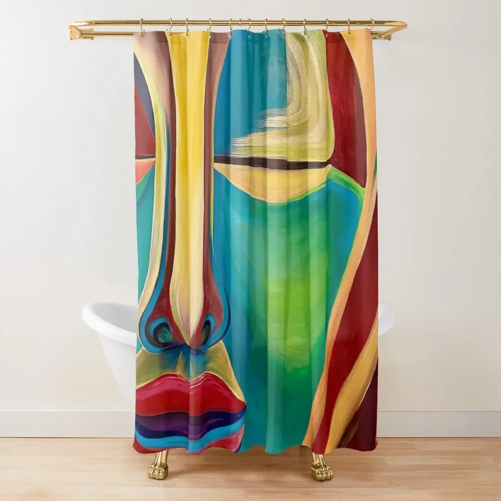 

Buddah-Full Shower Curtain Window Shower Bathroom Curtain