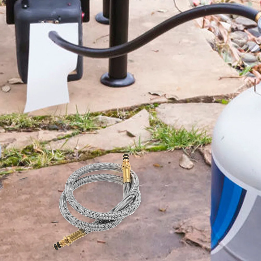 

Durable Propane Hose 35cm Adapter Flexible Rv Propane Tank Connect Fittings Versatile Camping Stove