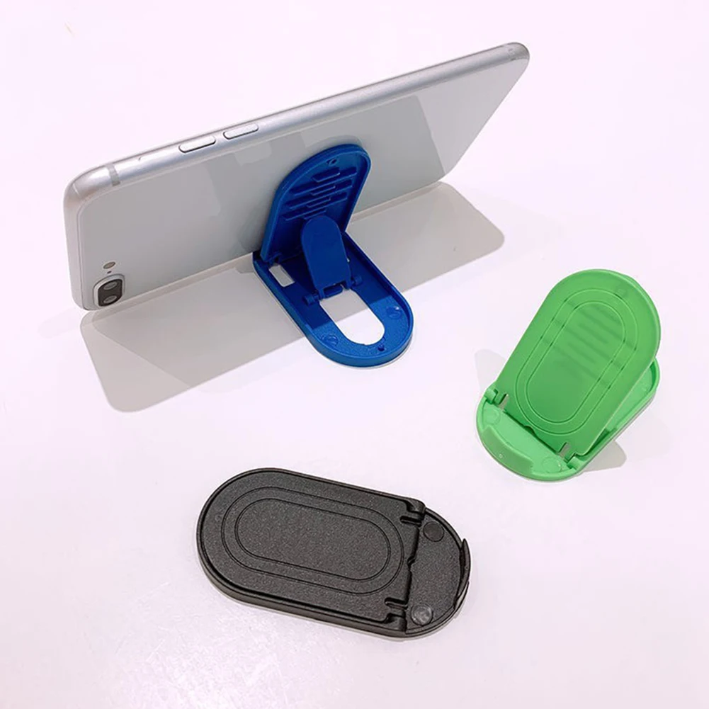 Adjustable Angle Folding Phone For Stand For Desktop Use Supporting Smartphones And Tablets With Space-Efficient Portable Design