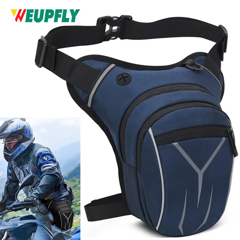

1PCS Drop Leg Bag For Men Women Thigh Bag With Leg Strap For Motorcycle Riding Hip Pouch Leg Fanny Pack Purse Crossbody