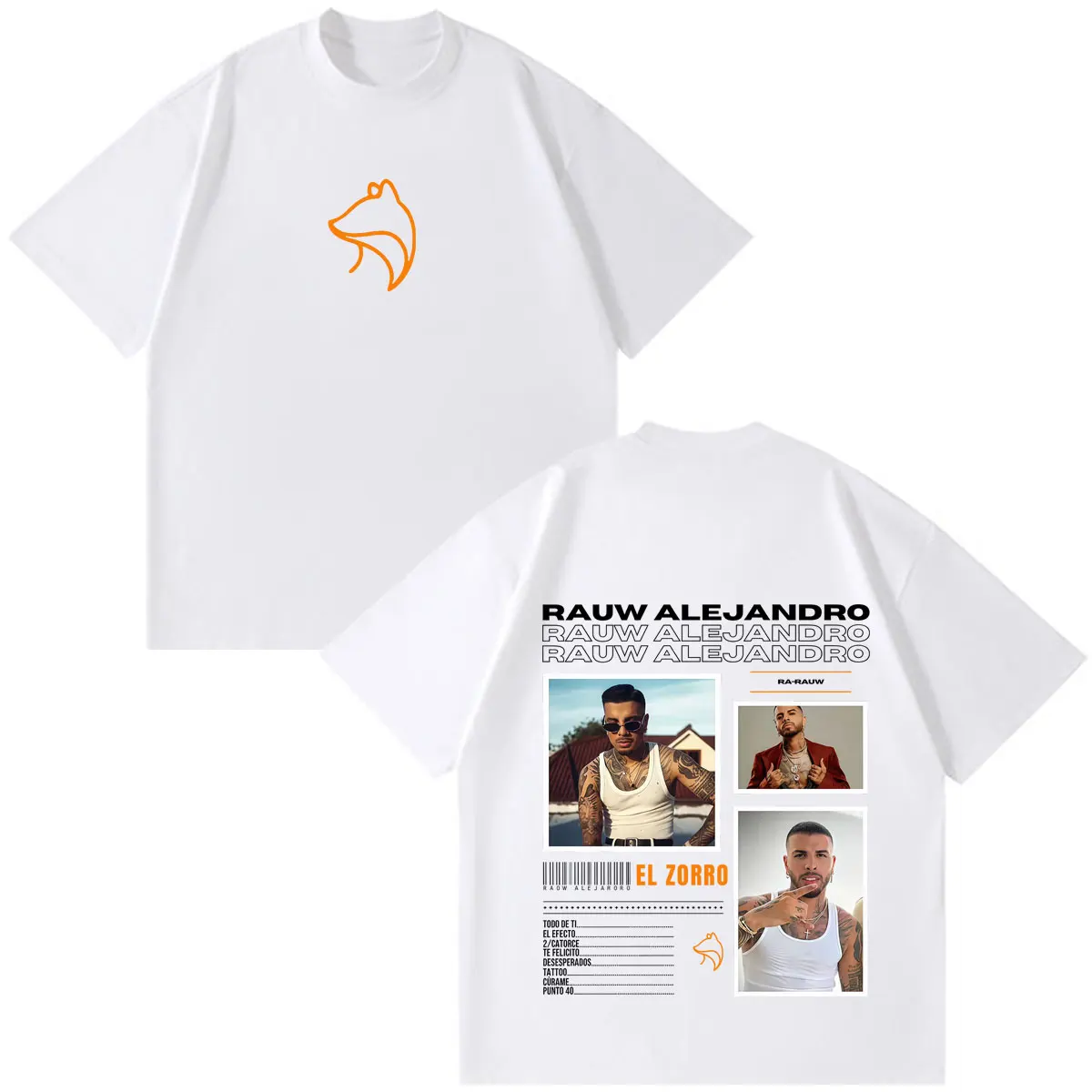 Rauw Alejandro Tour 2026 Graphic T Shirt Men Women Vintage Gothic Fashion Tee Shirt Summer Oversized Cotton Casual T-Shirts