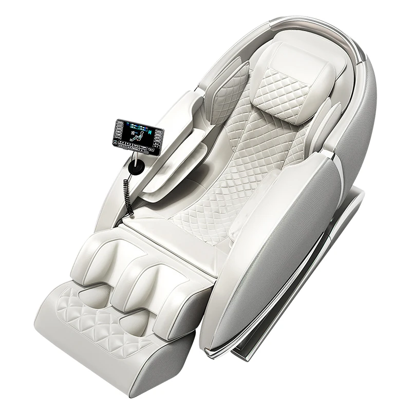 Cadeira Elétrica Massagem Gravidade Zero, 4D SL Track, Shiatsu cadeiras traseiras, cadeiras de massagem luxo