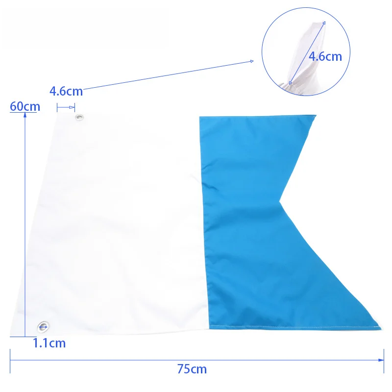 FOR ALPHA Associated Dive Flag for Freediving and Shore-Based Monitoring Tasks with Emphasis on Durability and Functional Shape