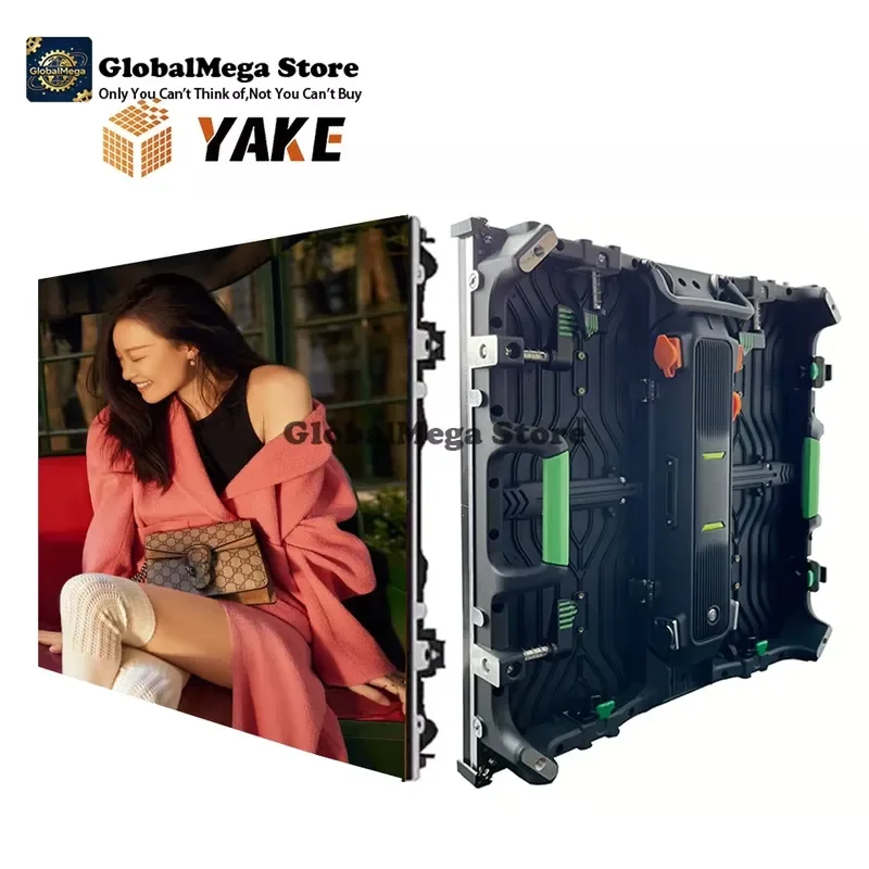 2026 Latest Indoor Outdoor Giant LED Video Wall 500x500mm P2.6 P2.9 P3.91 P4.81 Seamless Rental Display Screen Stage