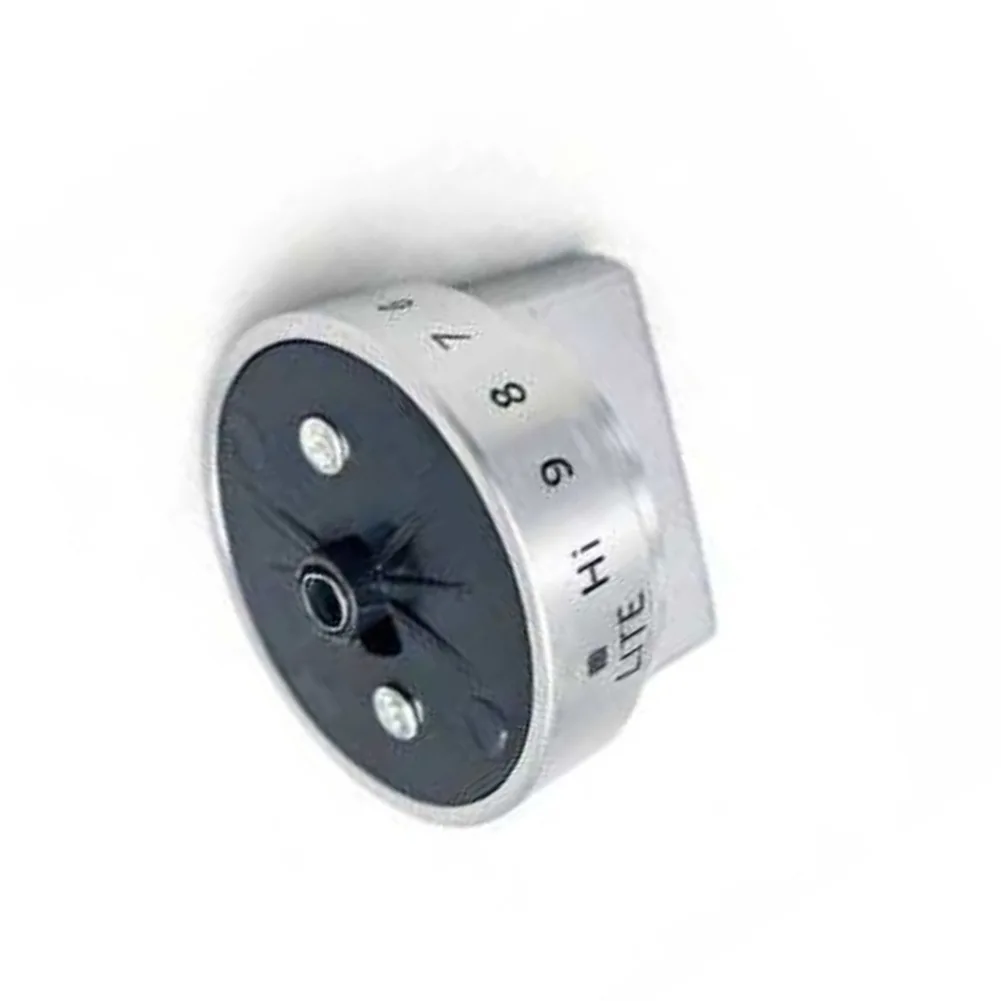Stainless Steel Premium For WB03X24818 Cooktop Knob For GE Gas Stoves Rotary Switch Control Knobs Replacement Kitchen