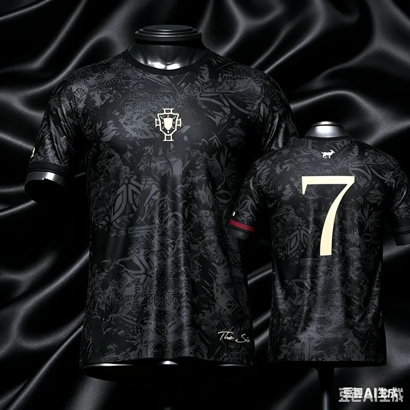 Image of Familien-Partnerlook 2026: Neues Cristiano Ronaldo Gedenk-Fußballtrikot – Atmungsaktives Spezial-Set für Erwachsene und Kinder