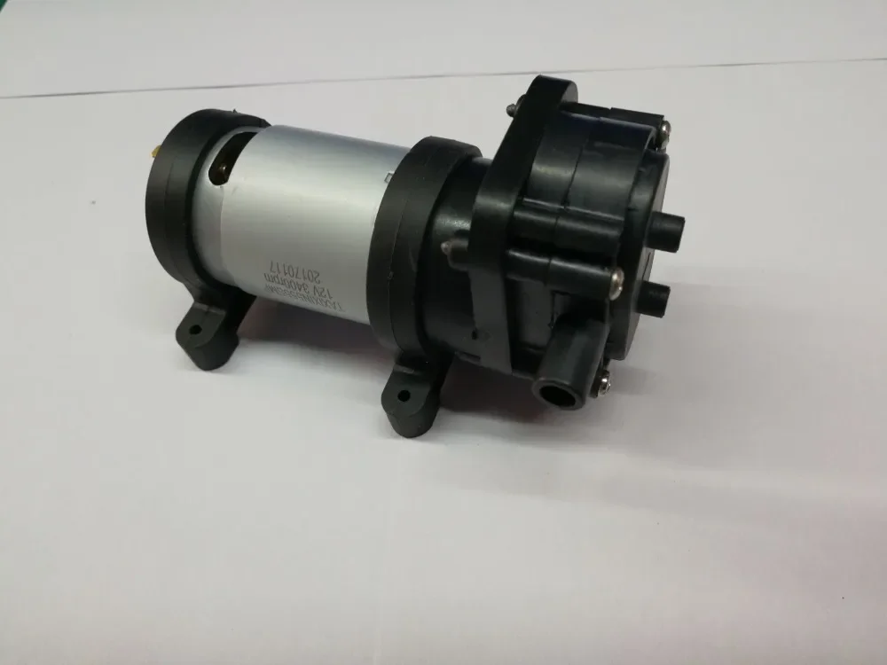 

Для 540 550 DC 12 В 24 В электрический шестеренный насос 2 л/мин 4 л/мин тихий рабочий PPS материал насос для горячей воды пищевой класс