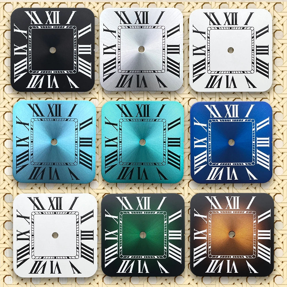 

Latest styles 27mm S Logo Square Dial NH35Dial Suitable For NH35 NH36 Automatic Movement Japan Watch Modification Accessories