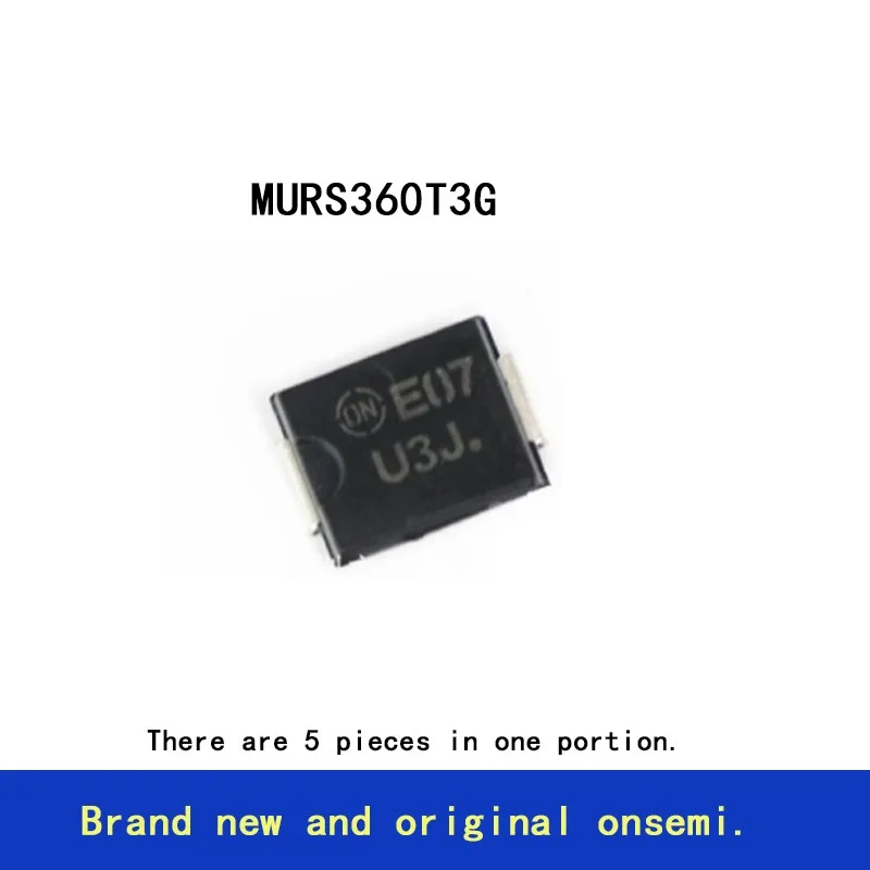 5 pezzi Prodotti originali originali. SU Modelli a semiconduttore come MC33178DR2G MURS360T3G MBR2H100SFT3G MC14081BDR2G