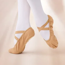 Women Ballet Shoes Girls Professional Ballet Slippers Split Sole Dance Shoes Women Dance Training Shoes