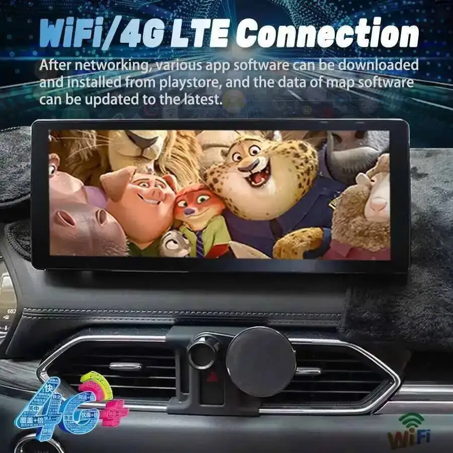 New Dual System for Mazda CX5 CX-5 CX 5 2023 2024 2025 Android Head Unit Car Radio Multimedia Video Player Navigation Car Stereo