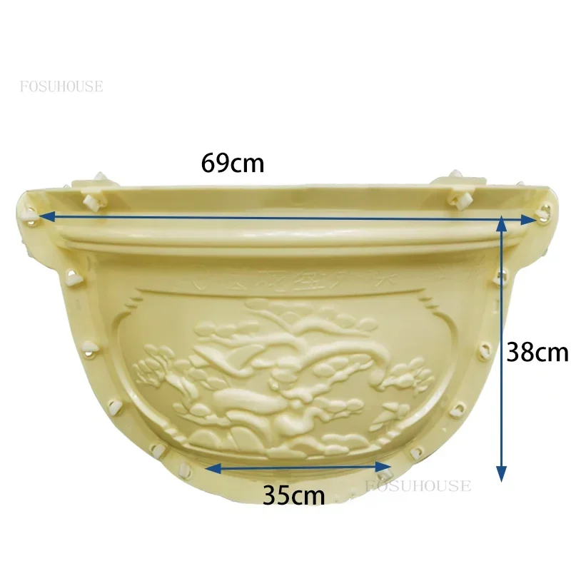 중국 시멘트 화분 DIY 몰드 유럽 분재 모델, 창의적인 가정 정원 화분, 플라스틱 발코니 장식, 야외 T, 신제품