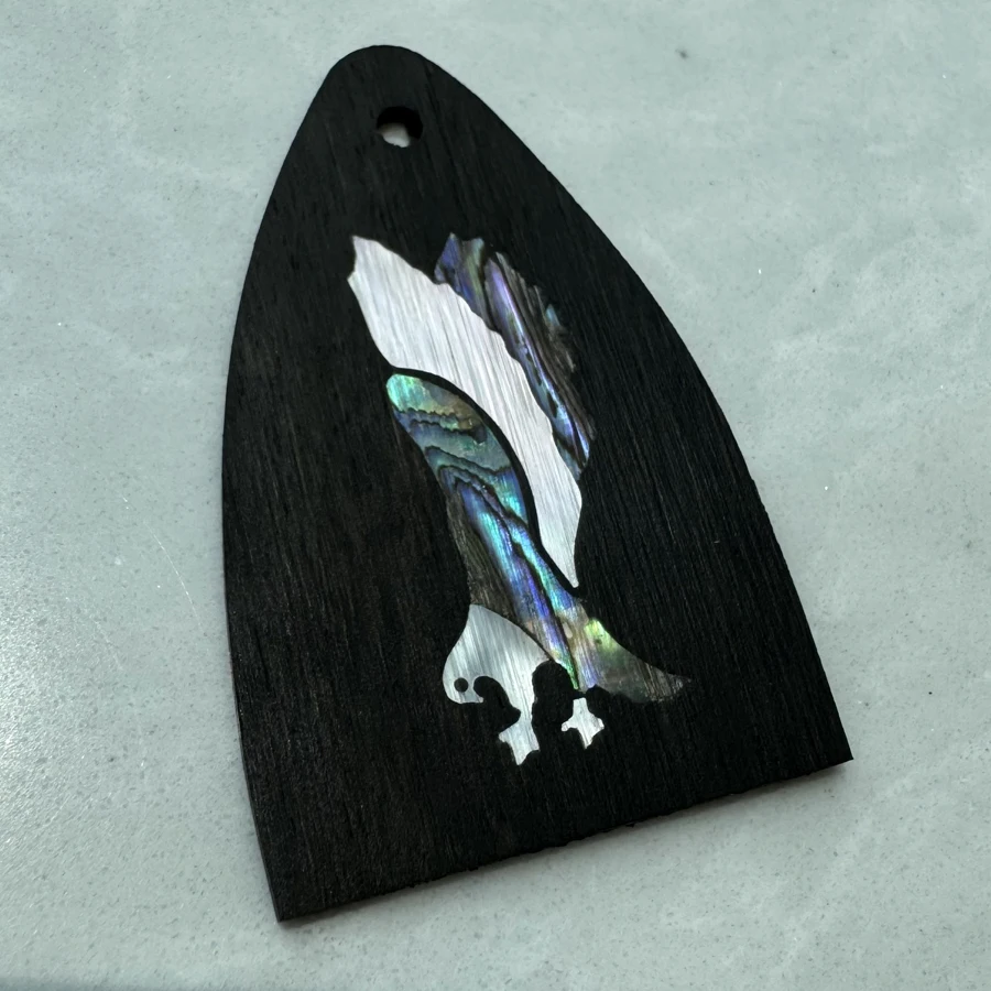 Wood Guitar Headstock Truss Rod Cover Plate For PRS Guitar Well