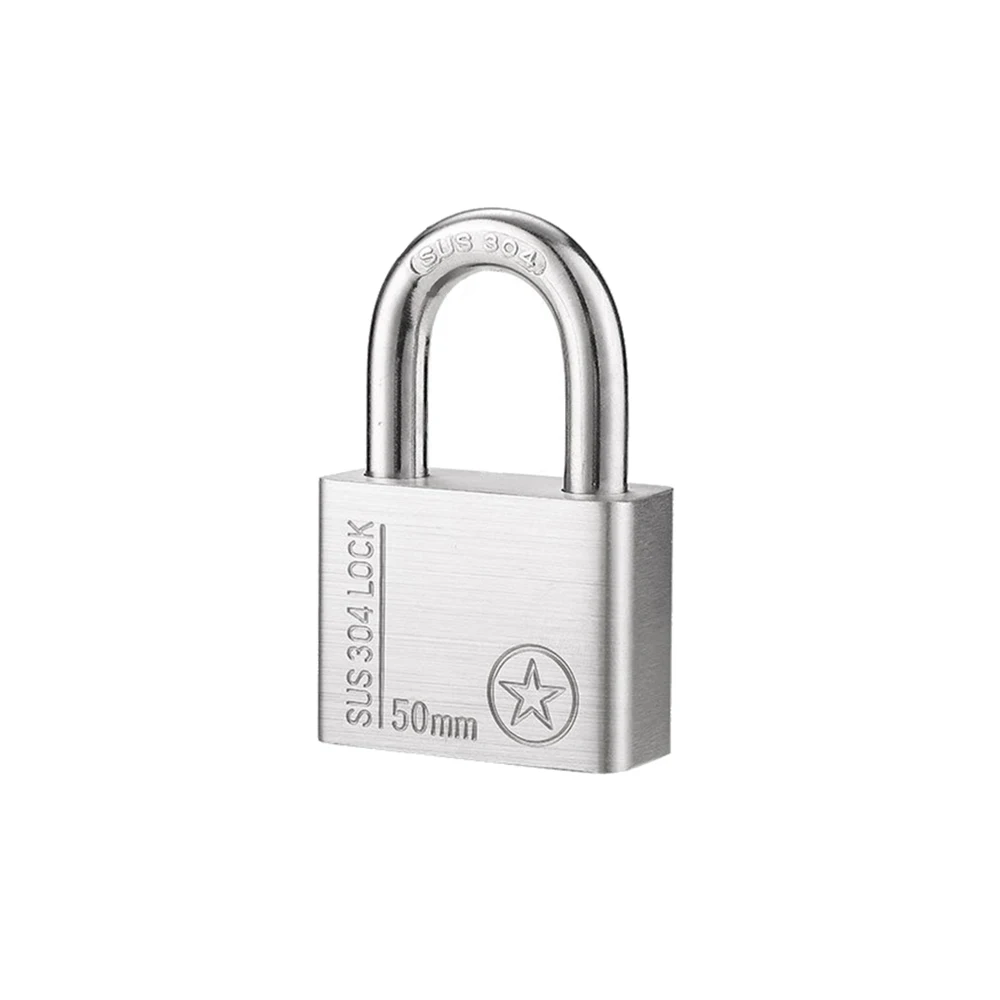 

1Pcs 30/40/50mm Stainless Steel Padlock Dormitory Cabinet Drawer Anti-theft Lock Waterproof Rust Proof Small Lock Lockers