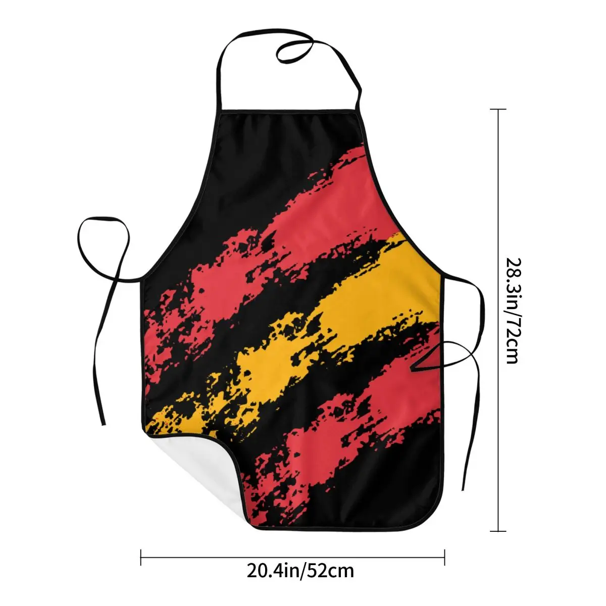 Spanish Flag Apron Cuisine Cooking Baking Gardening Spain Espana Bibs Kitchen Funny Pinafore Adult