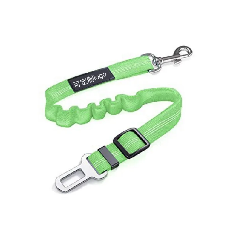 Retractable Dog Car Harness Set with Adjustable Seatbelt, Nylon Pet Safety Tether, Dog Car Harness, With Pet Folding Bowl