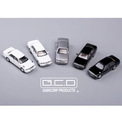 GCD 1/64 Toyota Crown Vintage Cars Vehicle Diecast Car Collection Toy Station Vehicle con Display Box