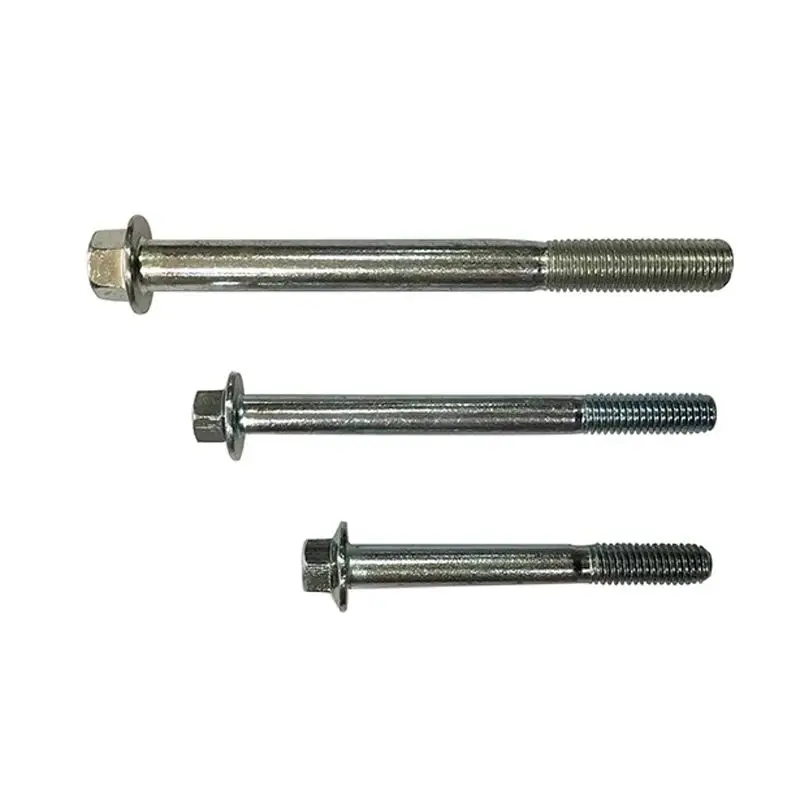 Motorcycle E-Bike Scooter Moped Bolt M10x100mm/110mm/115mm/120mm/125mm/130mm/180mm/190mm/200mm Engine Stud Metal Screw Hardware