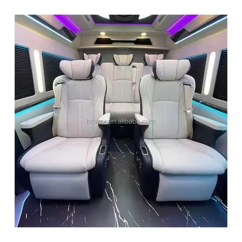 For Leather Auto Rear Vip Van Motorhome Seats Modified Kits Car Seat for Sprinter