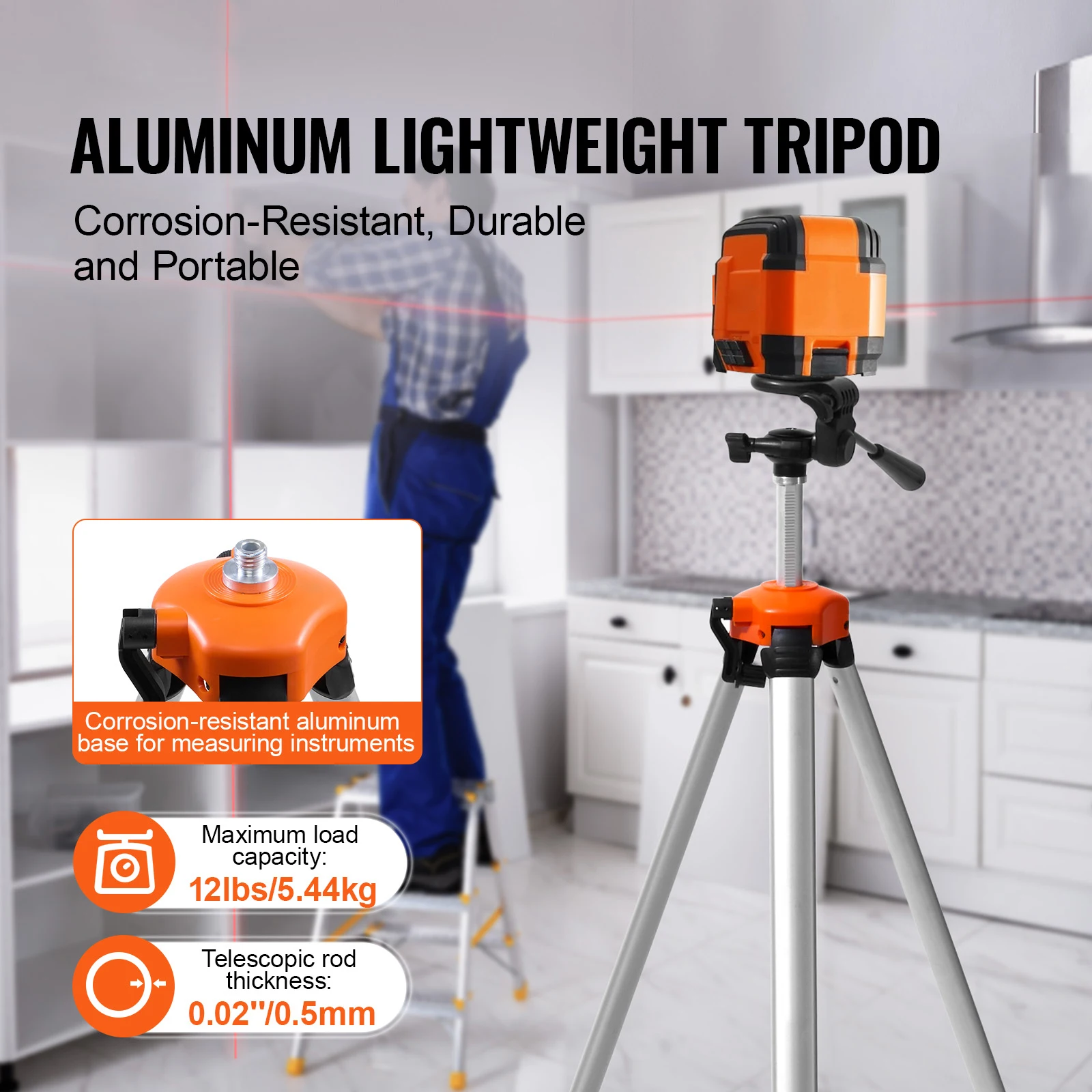 SucceBuy Laser Level Tripod 1/4