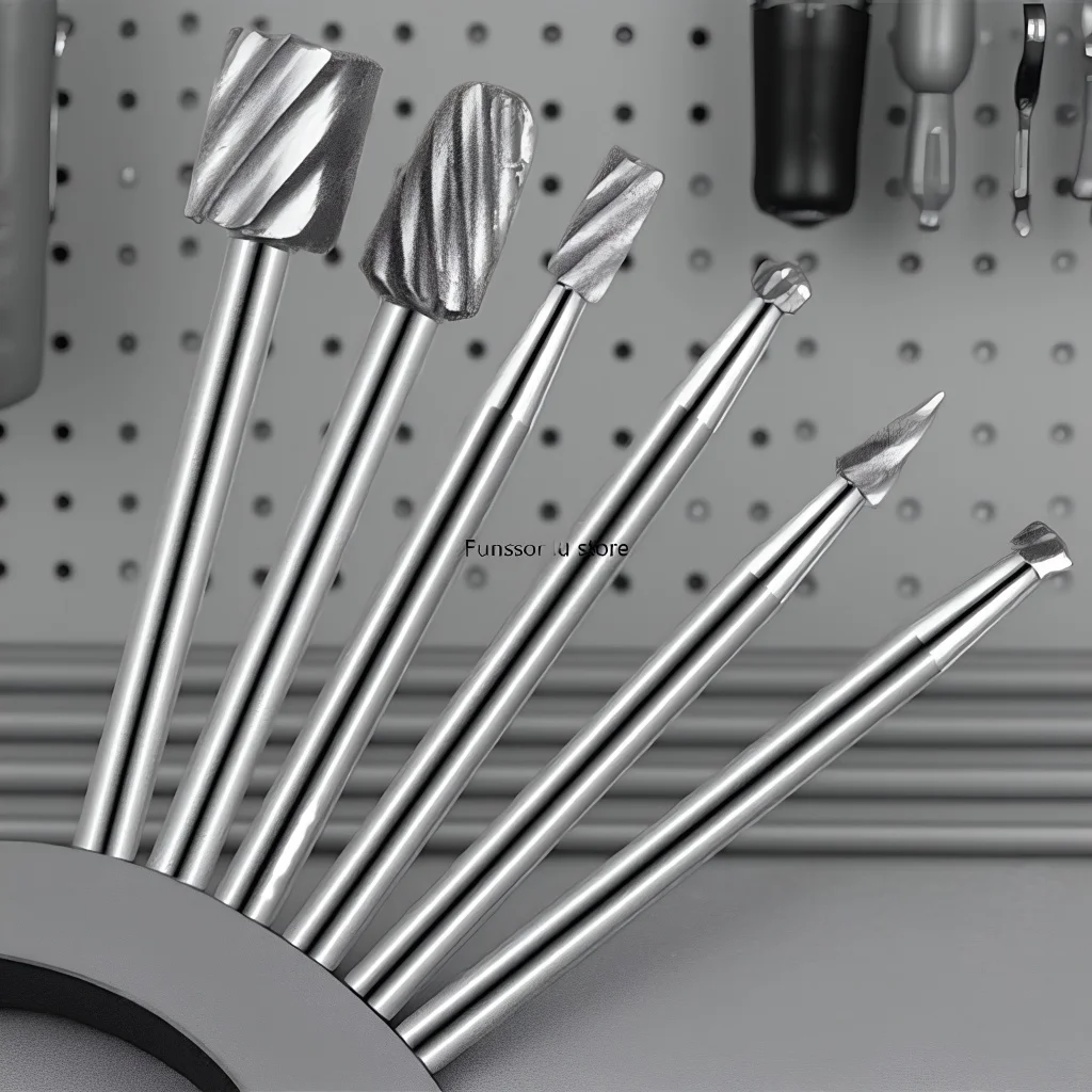 

Высокоскоростные твердосплавные ротационные фрезы с крупными зубьями для грубой обработки и шлифовки дерева, для самостоятельной резьбы и фрезерования корневых узлов