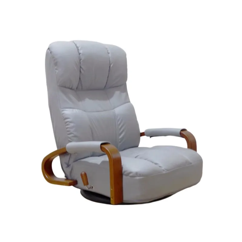 Floor Liggende Draaistoel 360 Graden Rotatie Japanse Stijl Woonkamer Meubels Modern Design Fauteuil Chaise Lounge