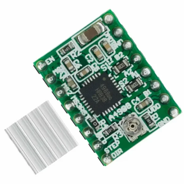 3D Printer StepStick A4988 DRV8825 Stepper Motor Driver Carrier Reprap 4-Layer PCB RAMPS Replacement Module
