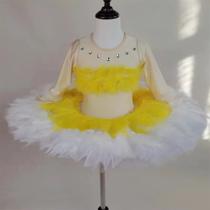 

Новинка: Детское балетное платье-туту для выступлений, модное классическое платье-комбинезон для девочек, одежда для балерины