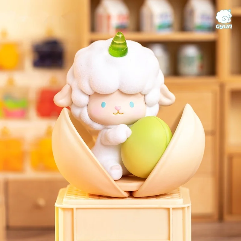 Toptoy Roll Sheep Mie Ji Dried Fruit Shop Series Handmade Blind Box Sheep Small Roll Handmade Desktop Ornament Cute Gift