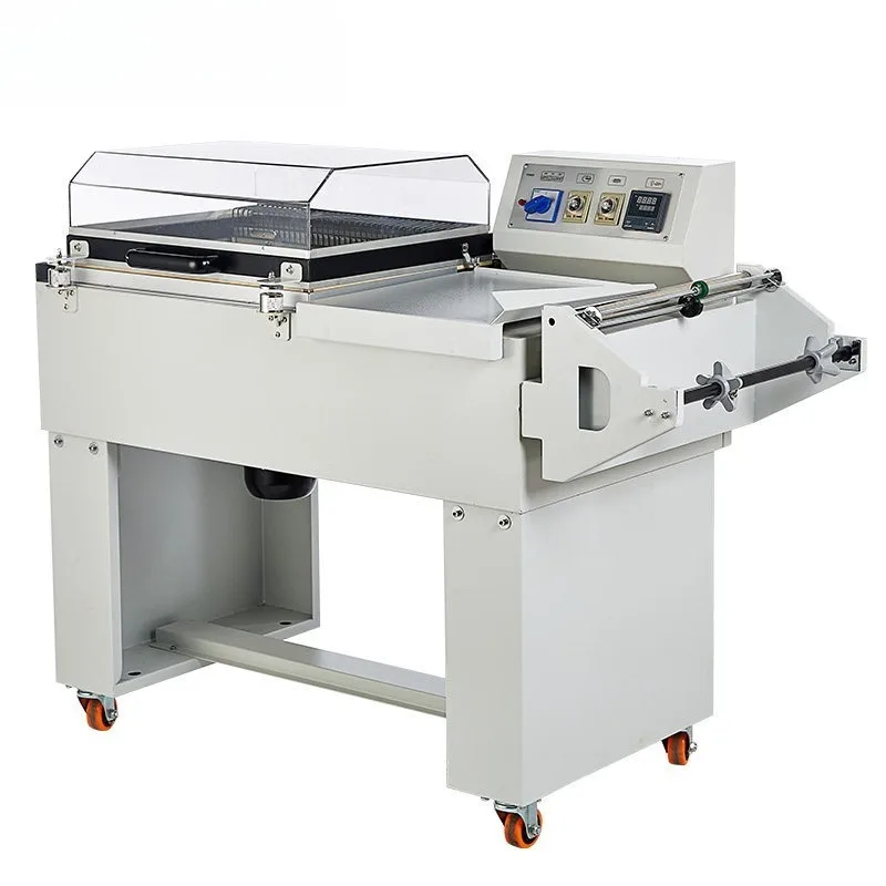

Reinforced FM5540 2-in-1 heat shrink packaging machine, shrink film packaging machine, sealing and cutting packaging machine